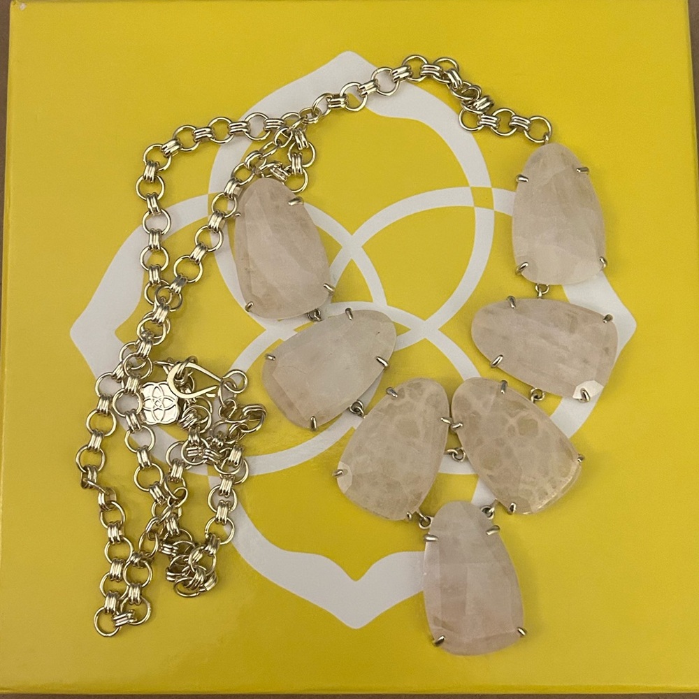Kendra Scott Rose Quartz Harlie